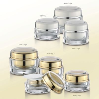 Good price Plastic Acrylic Bottle Seriess Acrylic Cosmetic Jar For Crystal Beauty Products online