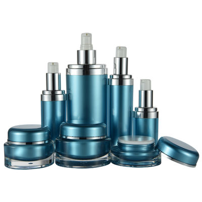 Good price 30G Capacity Square Acrylic Lotion Bottle and Cream Jar with Screen Printing online