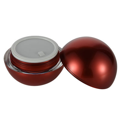 Good price SCREW CAP Ball Shape PMMA Cream Jar 15g 30g 50g For Facial Lotion online