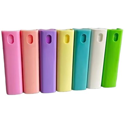 Good price Eco-friendly 10ml Capacity Custom Color Cosmetic Airless Bottle with Glass Inner Body online