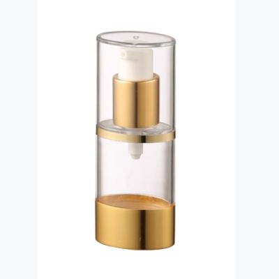 Good price 98mm Height Oval Shape 20ml Airless Bottles for Other Cosmetic Applications online