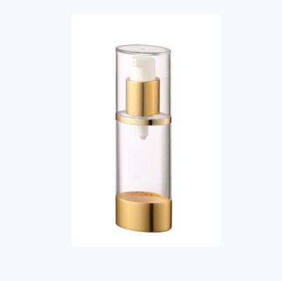 Good price Oval Shape 30ml PP Empty Plastic Airless Cosmetic Container for Cream 115mm Height online