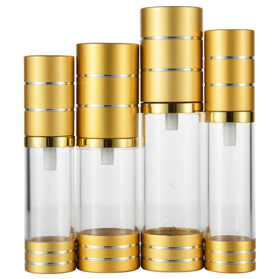 Good price 25/32mm Diameter 15ml 20ml 30ml 40ml 50ml Round Airless Bottle for Cosmetic Packaging online